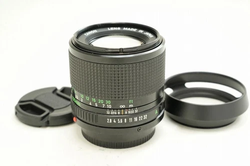 Canon FD 100mm F2.8 Single Focus Telephoto Lens Used