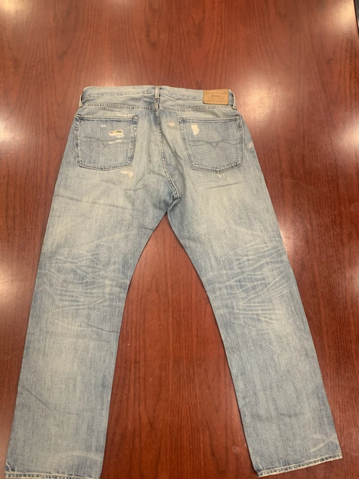 Polo Ralph Lauren Men's Jeans 36x32 Slim Jeans Patch Work - Image 3 of 4