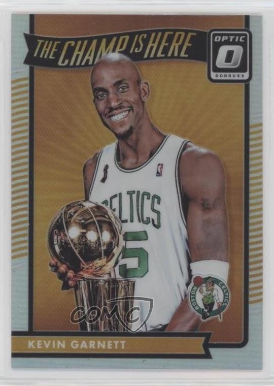 2016 Donruss Optic The Champ is Here Holo Silver Prizm Kevin Garnett #11 HOF 2zu