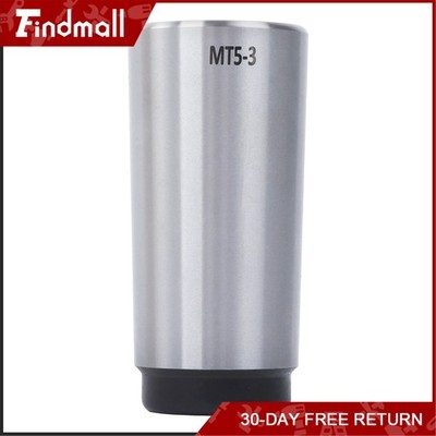 Findmall MT5 to MT3 MT Adapter Center Sleeve Hardened Steel for Lathe
