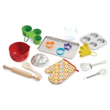 Melissa  Doug Baking Play Set 20 pcs - Play Kitchen Accessories