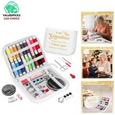Compact Sewing Kit with Essential Tools - Ideal Gift for Nana on Any Occasion