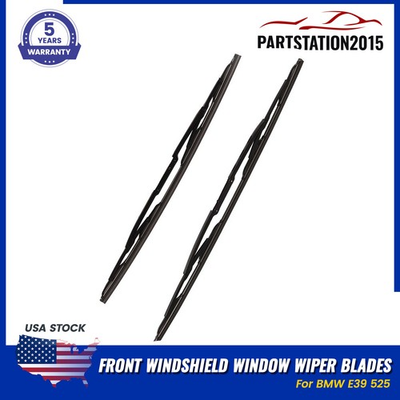 #ad FOR BMW E39 525i 1997 2003 Front Windshield Window Wiper Blades Set 61619070579 $22.78