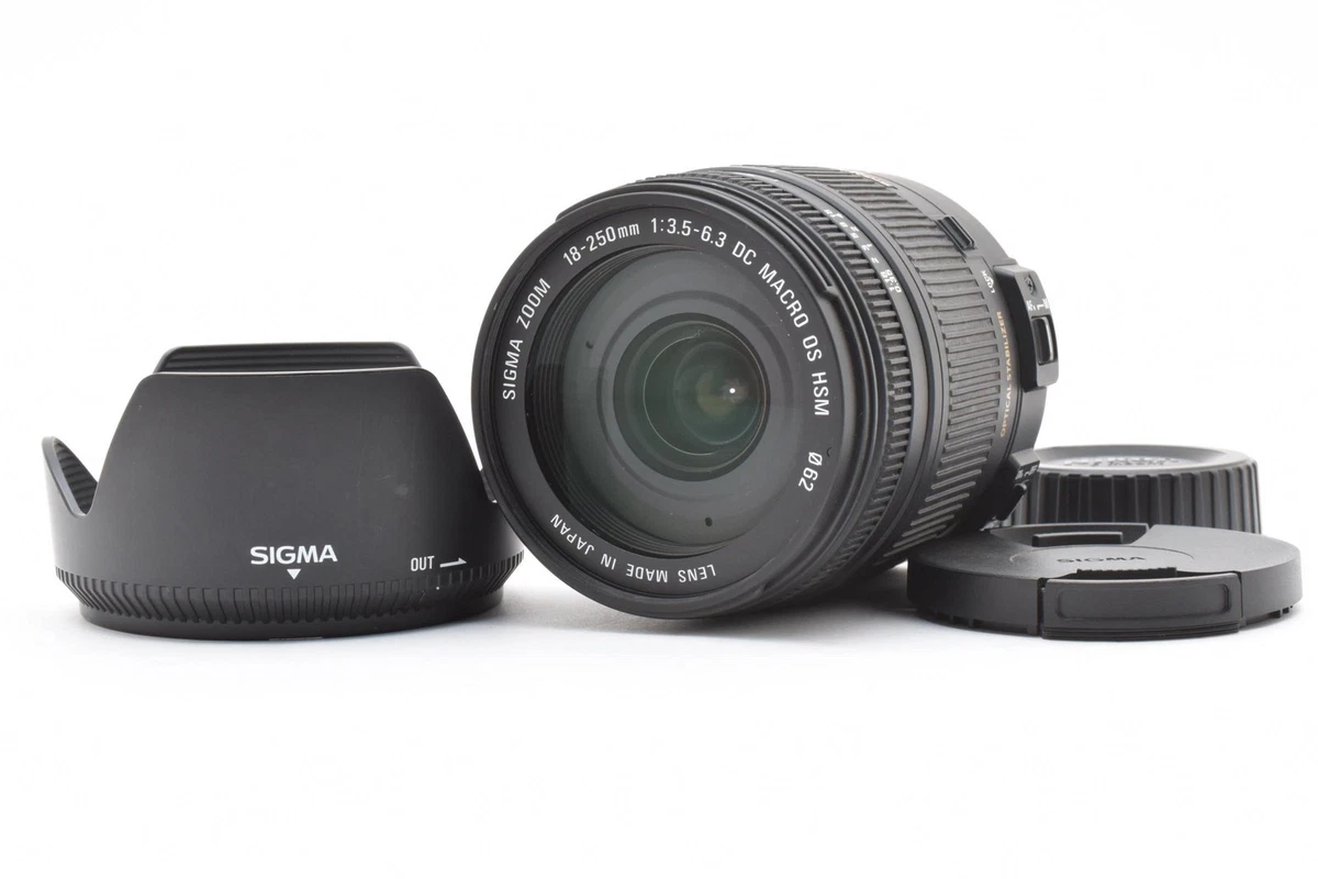 Sigma DC 18-250mm Focal Camera Lenses for sale | eBay