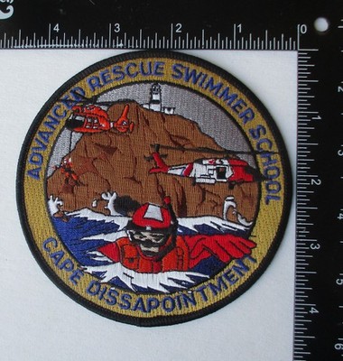 US COAST GUARD PATCH ADVANCED RESCUE SWIMMERS SCHOOL