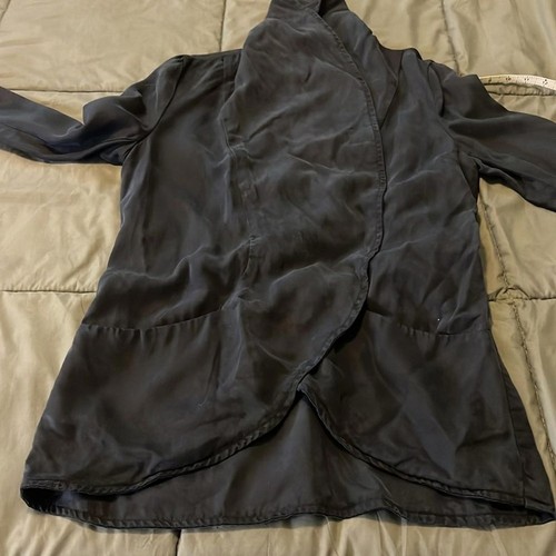 Leichter Blazer Tahari dunkelblau vorne offen Größe S - Bild 9 von 11