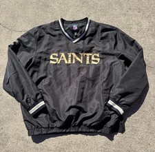 New Orleans Saints NFL Pullover Windbreaker XXL