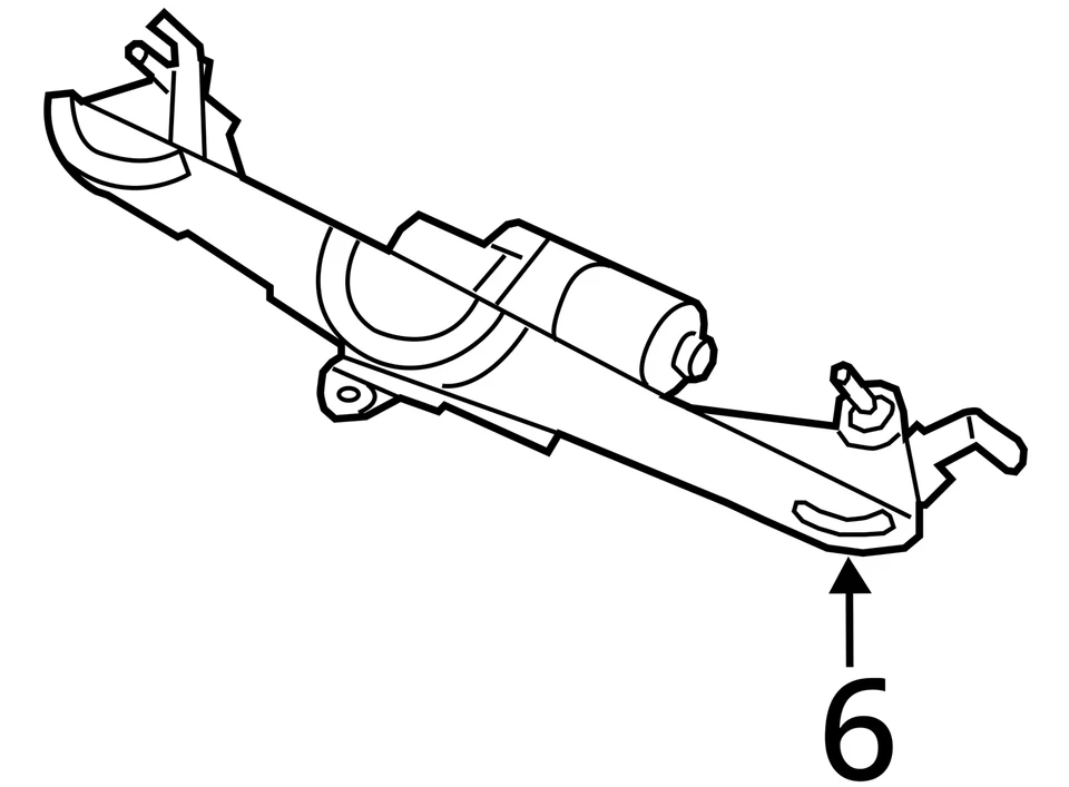 LIMPIAPARABRISAS TRANSMISIÓN BMW X3 11 12 13 14 15 16 3397021315 1141089 Foto 4 de 4