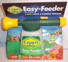 Vintage Expert Gardener Easy-Feeder Lawn Garden Hose-End Sprayer Attachment