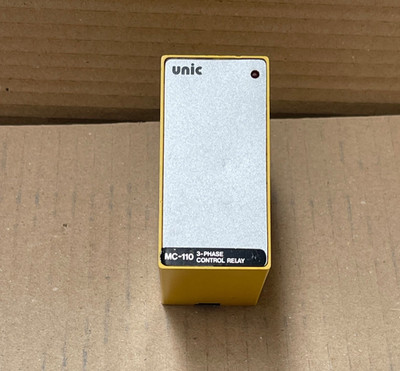 UNIC   MC-110.1   3-Phase Control Relay 3×220 V AC 7 A