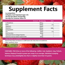 OEM ODM Private Label Collagen Glowing Powder Herbal Supplement Collagen Protein