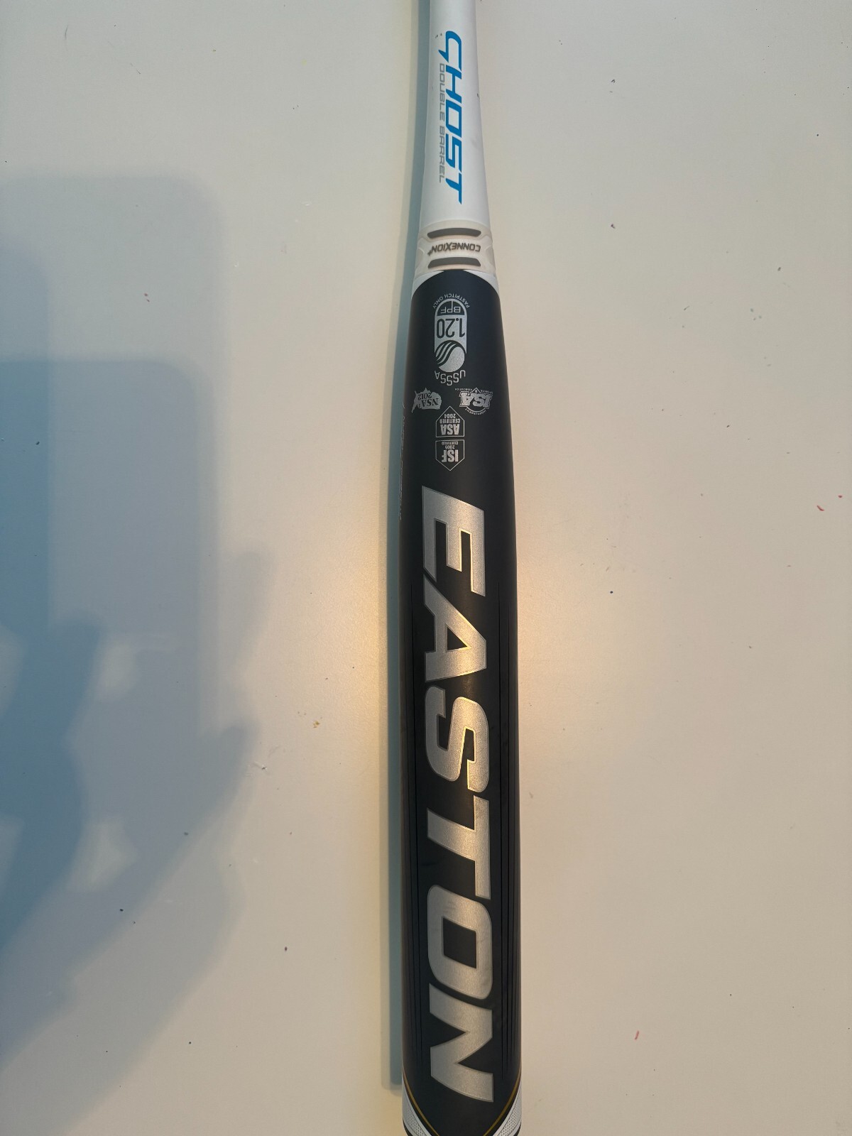 Easton Ghost Double Barrel Fastpitch Softball Bat 32"/22 Oz (FP23GH10