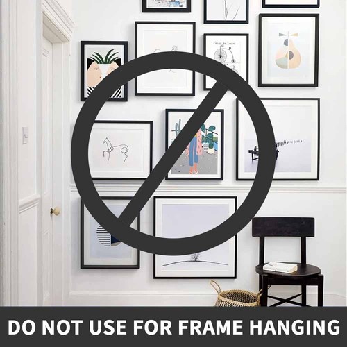 Picture Frame Fixed Tape Strips Fixing Wall Hanger Mounting Self Adhesive 12/24x - Picture 8 of 25