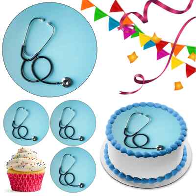 Arzt Krankenschwester Gesundheit Tortenaufleger Party Deko essbar Geburtstag Feier Cupcake