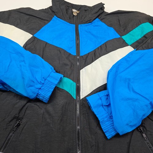 VTG Christian Dior Monsieur Windbreaker Track Jacket Men Size Medium Lightweight - 第 5/15 張圖片