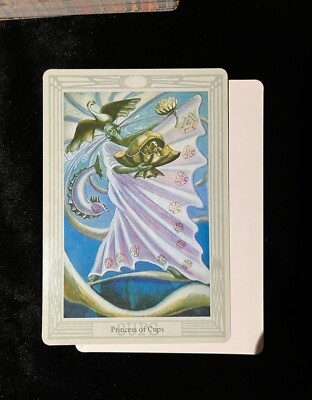 Single Card - Princess of Cups - 1978 Aleister Crowley ~ Ordo Templi Orientis