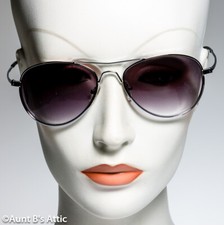 Sunglasses Aviator Style Assorted Color Novelty Shaded Silver Frame Glasses
