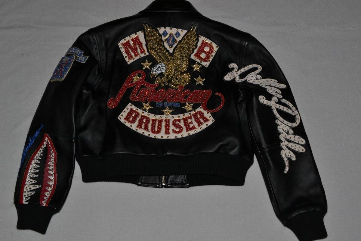 AUTHENTIC Pelle Pelle Womens LEATHER Jacket American Bruiser AUTHENTIC Pelle Pelle Womens LEATHER Jacket American Bruiser