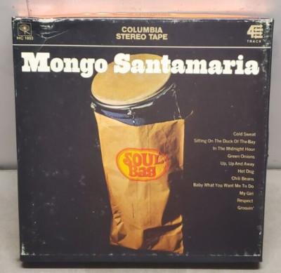 Vintage Mongo Santamaria ''Soul Bag'' Reel To Reel 4 Track Stereo Tape HC 1093