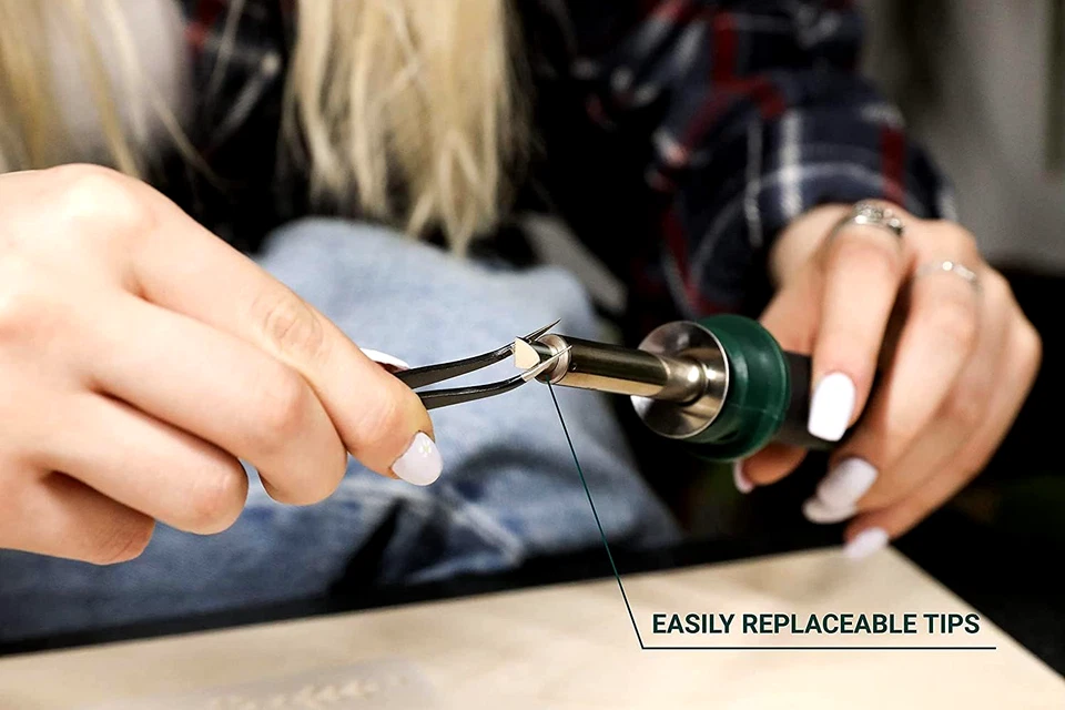 WINONS WBT-0003 Pirografo per Legno Professionale con Forme e Saldatore a Stagno - Immagine 3 di 4