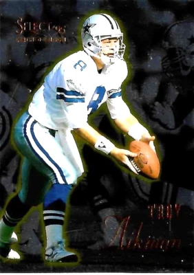 TCS 1532 1995 Select Certified Edition Troy Aikman Promo Card # 44 - Bild 1 von 2