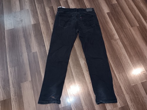 Levis boys 502 regular taper Size 20H 38X32 (actual SZ 35X29) black worn jeans - Picture 10 of 17