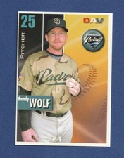 RANDY WOLF 2008 DAV PROMO Stadium Giveaway SGA #84 Disabled American Veterans*
