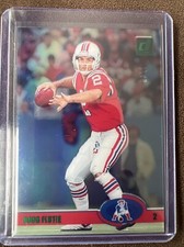 2023 Donruss Clearly DOUG FLUTIE RETRO GREEN # /49 SP