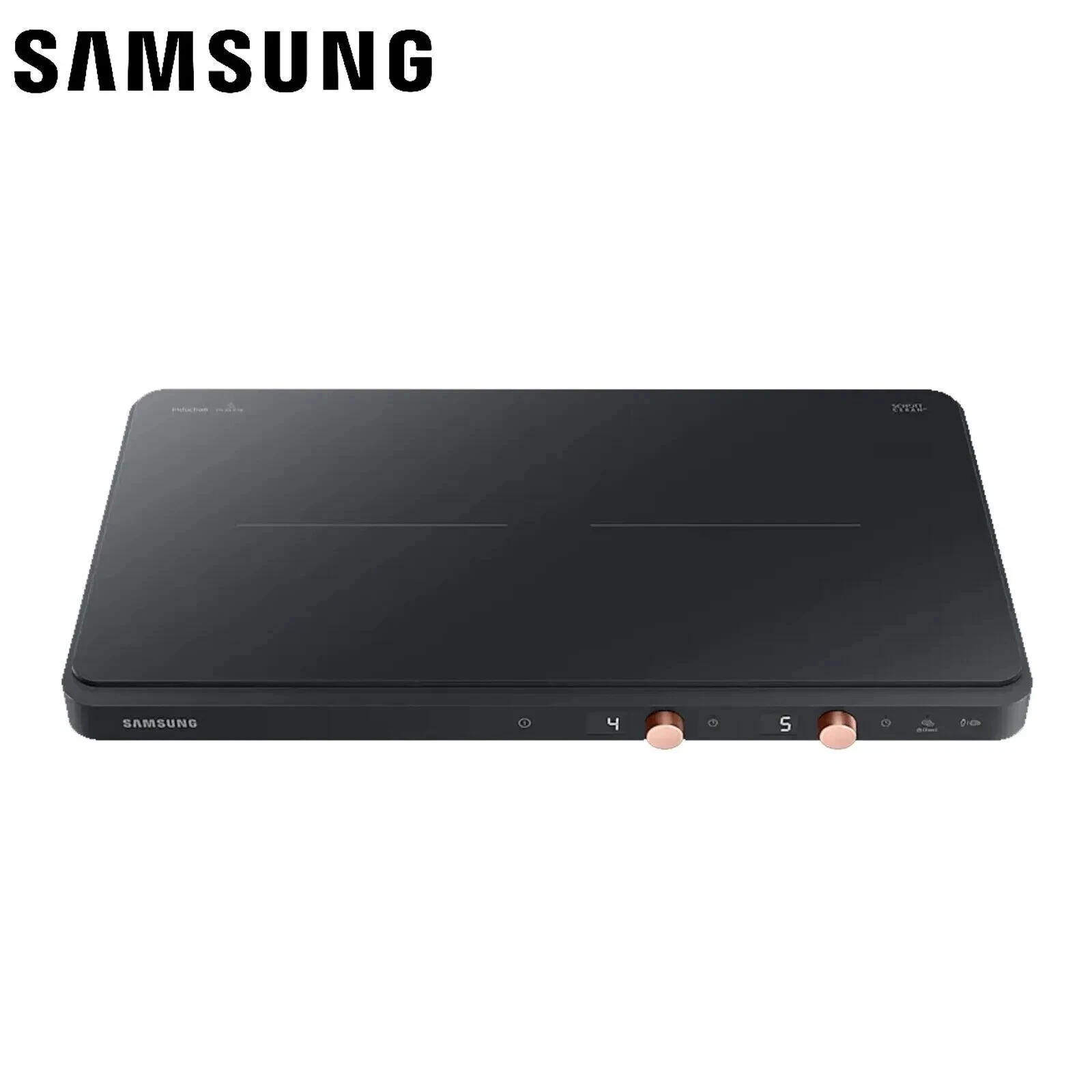 Samsung NZ60R3703PK The Plate Induction2 Cooktop Power Booster 220V 60Hz - Black