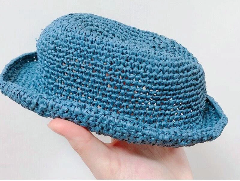 Knitting Crochet DIY knitting thread Hat/Bag Paper Hand 240M Natural Fiber - Image 2 of 4