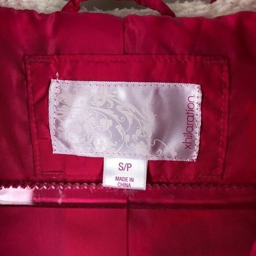 Xhilaration Pink Quilted Puffer Jacket Small Puffy - Picture 3 of 7