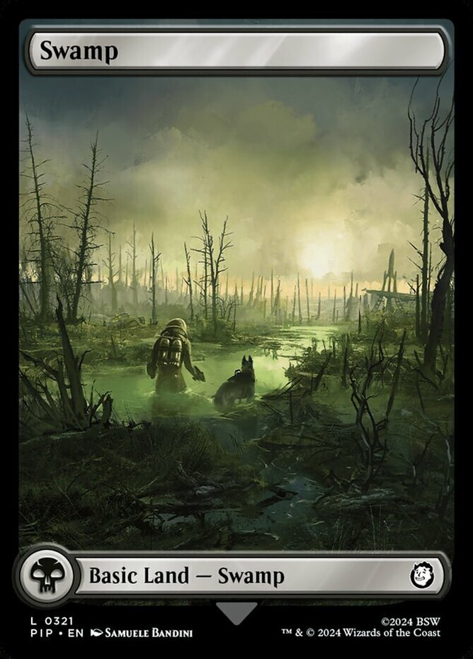 MTG Swamp (0321) NM-Mint Universes Beyond: Fallout | eBay