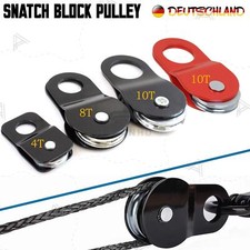 Umlenkrolle 4t 8t10t Forstseilwinde Seilrolle Offroad Seilzug Greifzug Seilwinde