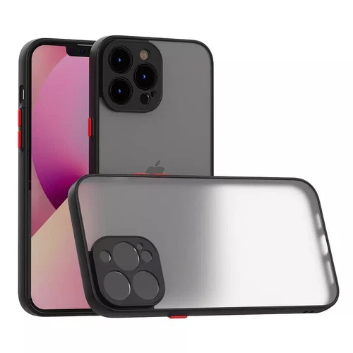 Case for iPhone 16 Pro Max 15 14 13 11 12 7 8 XR Matte Colours Shockproof Cover - Picture 6 of 21