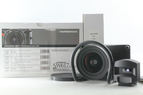 S Rare【TOP MINT Box】Horseman SW617 Schneider Angulon XL 115° 72mm 5.6 Lens JAPAN