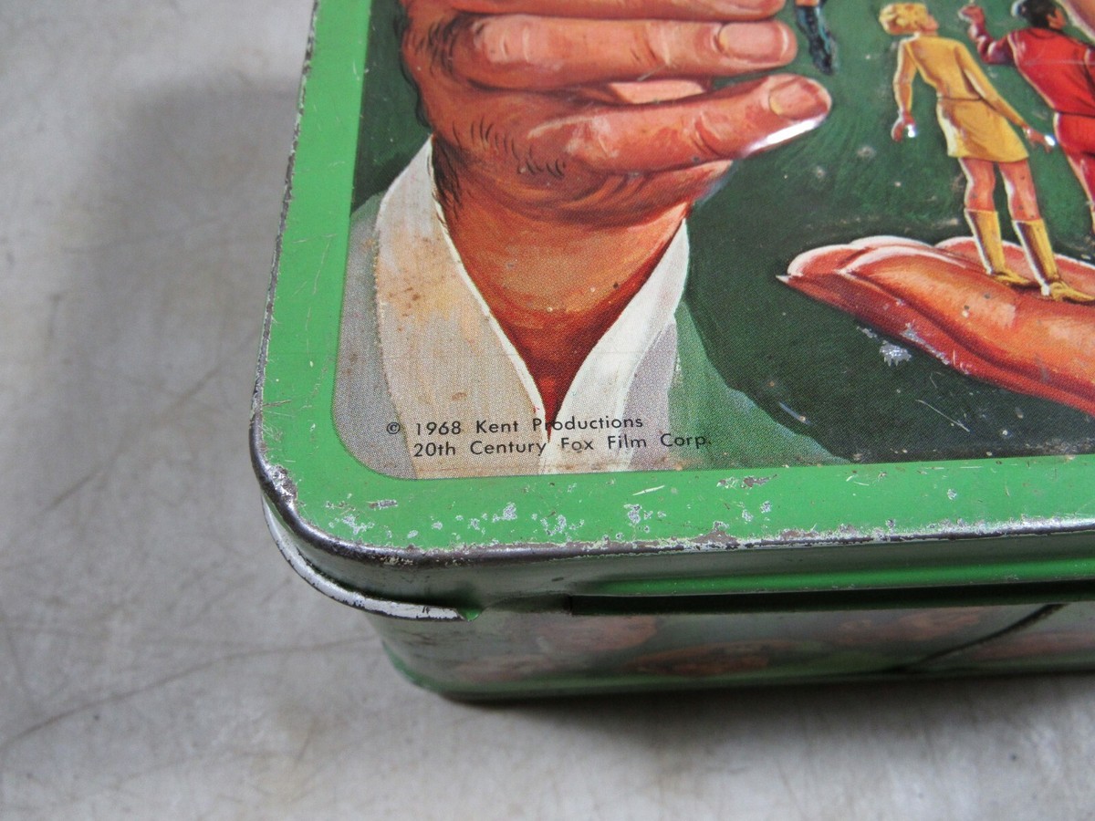 Vintage 1968 Land Of The Giants Metal Lunchbox Aladdin Lunch Box