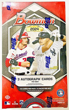 2024 BOWMAN BASEBALL (1) JUMBO HTA HOBBY BOX w/CHROME BRAND NEW FACTORY SEALED