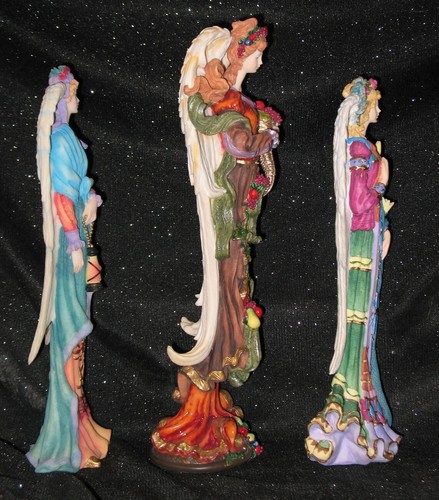 Three (3) Lenox Angels - Angel of Light, Angel of Peace & Harvest Angel 1997, 98 - Picture 3 of 17
