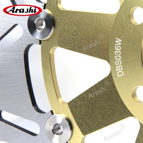 Arashi Front Rear Brake Disc Rotor For Kawasaki Z750 2004-2006 Z750S 2005 2006 - Foto 11 di 11