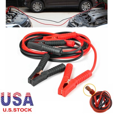Heavy Duty Power Jumper Booster CablesCar Van Clamps Start 20FT 2 Gauge 3000 AMP