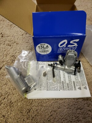 OS Engine -  OS max LA 15 Silver -  rc motor - new MD24