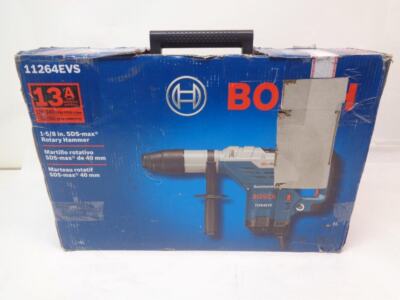 BOSCH 13A 1-5/8'' SDS MAX VARIABLE SPEED CORDED ROTARY HAMMER 11264EVS BSR35
