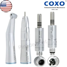 COXO Dental Low Speed Contra Angle/Straight Inner Water Handpiece 2/4H Air Motor