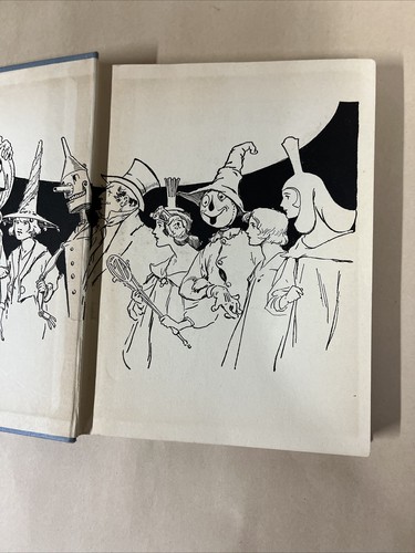 5 Antique Classic Children Books “Wizard of OZ” HC Reilly & Lee Co. 1900-1930s - Foto 23 di 24