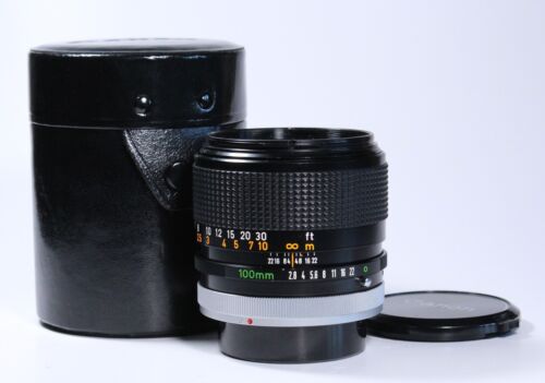 CANON FD 100mm / 1:2.8 S.S.C. - 2.8/100mm SSC, mit 1 Jahr Gewährleistung