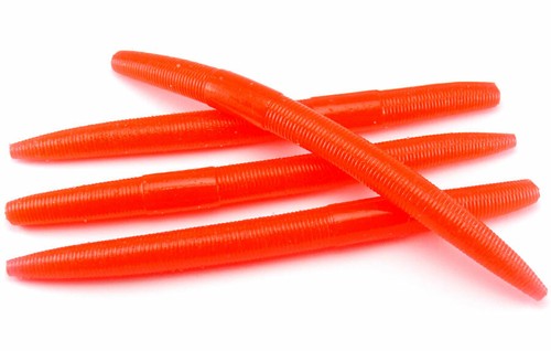 15 pk 5" Senko Style - METHIOLATE - Soft Plastic Bass Worms SCENT & SALT USA - Picture 2 of 10
