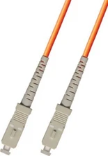 15M Multimode Simplex Fiber Optic Patch Cable Cord (62.5/125) - SC to SC
