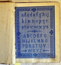 MANUEL DE MARQUES ET BRODERIES RICAMO EMBRODERY PRIMI 900 ALFABETO ALEXANDRE 