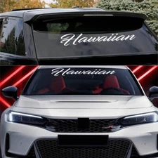 Hawaiian Hawaii Decal Sticker Window Windshield Truck Car SUV Style #D