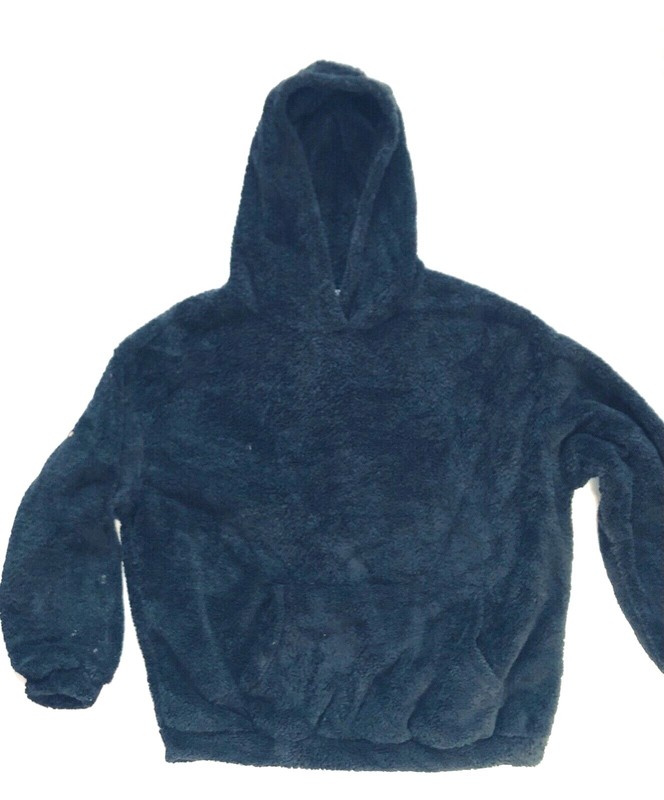 Shein Black Hoodie Sweater Sz L